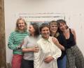 Bild: Louisa Reinheimer
Die fünf Künstlerinnen Annabel Ziegler, Paula Birnbaum, Louisa Reinheimer, Eva Glück und Anna Beck präsentieren ihre Ausstellung in zwei Gebäuden der Burg Dagestein.