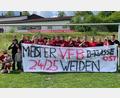 Bild: VfB Weiden
Beim VfB Weiden hat es sich ausgejubelt. Die Mannschaft tritt in dieser Konstellation künftig nicht mehr an.