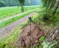 Bild: upl
Dieser Ameisenhaufen direkt am Feldweg blieb noch verschont.