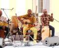 Bild: do
Als Botschafter authentischer afrikanischer Musik begrüßte Konzertmananger Moritz Kellner das Ensemble von Adrjiri Odametey bei einem Open Air im Innenhof des Klosters Speinshart.