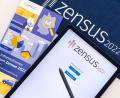 Archivbild: Daniel Karmann/dpa/Illustration
„Zensus 2022“ steht auf einem Tablet. Die Zahlen der "Mini-Volkszählung" haben Auswirkungen auf die Kommunalwahl im kommenden Jahr.