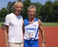 Bild: Ziegler/privat
Carlo Thränhardt (links) und Manfred Ziegler in Aschheim.