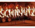 Bild: Ernst Lenk
Mit pyrotechnischer Kunst schrieben die Public Surprise den Ortsnamen, der die Straßen hell erleuchtete.
