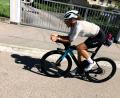 Bild: Hagerer
Kerstin Hagerer vom CIS Amberg überzeugte beim Triathlon in Landshut.