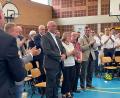 Bild: Susanne Schwab
Mit stehenden Ovationen verabschiedeten die rund 120 Gäste des Festakts den scheidenden Vorstandsvorsitzenden der Lebenshilfe Eduard Freisinger in den Ruhestand.