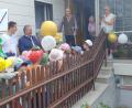Bild: ld
Große Freude am Haus Praller am Schellerberg: Unter der Regie von Michael Brucker wurde Alois Praller ein großes Geburtstagfest zum 100. gefeiert.