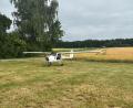 Bild: Polizeiinspektion Bayreuth-Land
Der Pilot des Ultraleichtflugzeugs landete sicher auf einer Wiese bei Speichersdorf.