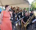 Bild: rn
Temperamentvoll, aber auch einfühlsam interpretierte Nicole Freundl acht Gesangstitel der Bigband Eschenbach.