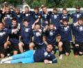 Bild: Strobl
Die Auerbacher A-Junioren bejubeln den Titelgewinn in der Kreisliga.