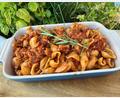 Bild: Michael Schiffer
Gnocchetti mit Hähnchen-Tomaten-Rosmarin-Ragu.