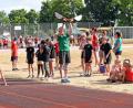 Bild: gb
In der Kinderleichtathletik treten die Sportler noch in Teams von vier bis sieben Personen zusammen an. Später ist die Leichtathletik dann aber ein Einzelsport.