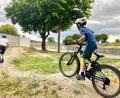 Bild: Gabi Schönberger
Die beiden Flosser Buben Erik Witzl und Paul Jakob sind vom Pumptrack begeistert.