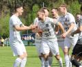 Archivbild: war
Die Spieler des SV Etzenricht bejubelten hier den Führungstreffer im Pokalfinale. In der ersten Hauptrunde treffen sie nun auf einen Konkurrenten aus der Landesliga Mitte.