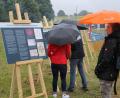 Bild: kro
An vielen Schautafeln konnten sich die Besucher über das Leben in Paulusbrunn informieren.