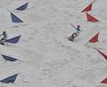 Bild: Hubert Ziegler
Der Parallel-Slalom war eine Disziplin beim Sandspirit am Monte Kaolino.
