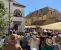 Bild: aub
Am Samstag um 11 Uhr findet die Eröffnung des Mittelalterlichen Marktes 2025 in Nabburg statt.