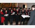 Bild: hdk
Der Gospelchor Königstein bei einem seiner Auftritte in der evangelischen St. Georgskirche im Jahre 2015.