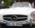 Bild: gf
Ein echter Hingucker bei Oldtimer-Treffen ist der Mercedes 190 SL - heute wahrscheinlich teurer als vor Jahrzehnten. Am 3. August gibt es wieder viele dieser Fahrzeuge zu bestaunen.