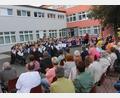Bild: pi
Das Vereinsorchester des Waidhauser Musikvereins und die Trachtrenkapelle Waldthurn begeistern auf der ganzen Linie.