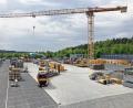 Archivbild: Bauunternehmung Markgraf/exb
Beim Bauunternehmen Markgraf laufen die Geschäfte stabil bis gut. Hier ein Bild vom Mai 2025 des neuen Kemnather Standorts.
