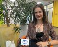 Bild: Paulina Schmidt 
Die 19-jährige Katharina Gürtler war bereits zum zweiten Mal erfolgreich beim Europäischen Wettbewerb.