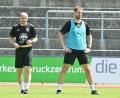 Archivbild: Hubert Ziegler
Das spielende Trainerduo Friedrich Lieder (links) und Mario Zitzmann bringt eine Menge Regional- und Bayernligaerfahrung mit.
