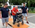 Bild: whü
Rollator-Führerschein - Willi Kurz