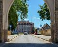 Bild: Stephan Huber
Blick vom Nabburger Tor in Amberg auf den großen Kreisverkehr. Der Amberger Stadtrat will sich nicht an einer Planungsvereinbarung mit dem Staatlichen Straßenbauamt für einen eventuellen Umbau beteiligen.