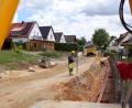 Bild: bkr
Die Arbeiten in der Sudentenlandstraße sind in vollem Gange. Die Gesamtmaßnahme soll bis Ende November angeschlossen sein.