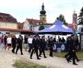 Bild: tra
Einzug des Jubelvereins ins Festzelt.