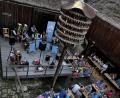 Bild: Dr. Tobias Hammerl/Freilandmuseum Oberpfalz/exb
Beim traditionellen Musikantenstammtisch Perschen wird zünftig aufgespielt.
