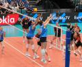 Bild: Mika Kylmäniemi/Lehtikuva/dpa
Das Weiterkommen haben die deutschen Volleyballerinnen weiter in der eigenen Hand.
