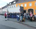 Bild: pi
Das Große Vereinsorchester des Musikvereins Waidhaus begeistert bei der Serenade in Pleystein.