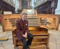 Bild: Andreas Sagstetter
Günther Kaunzinger bot ein beeindruckendes Orgelkonzert in der Basilika Waldsassen.