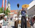 Bild: Sebastian Böhm
Um 11 Uhr am Samstag wurde der Markt mit einem großen Umzug eröffnet.