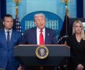 Bild: Alex Brandon/AP/dpa
US-Präsident Donald Trump will erneut die Nationalgarde einsetzen.