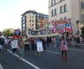 Bild: Luzia Geier/dpa
Nach Trumps Dekret regt sich erster Protest in der Hauptstadt.