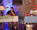 Bild: gi
Florian Wein und Markus Pleyer (von links) lasen in Burgtreswitz Texte, die sich in unterhaltsamer und nostalgischer Art und Weise um das Thema Musik drehten. Dazu gab es Live-Musik mit Franziska von Hülst (Gesang) und Florian Klein (Piano).