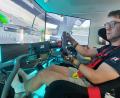 Bild: Kunz
Sechs Stunden lang gab E-Sport-Profi Gianni Vecchio Vollgas und gewann jedes Rennen gegen seine Herausforderer.