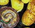 Bild: Florian Wagner, Stiftlandgriller e.V.
Aufgerollt und mit Holzspießchen kommt das Flanksteak ganz anders daher als Griller es sonst kennen.