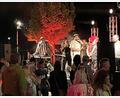 Bild: Susanne Schwab
Keine Müdigkeit vorschützen! Die Funky Blues Rabbits sorgten bei der Amberger Kunstnacht vor dem ACC für die musikalische Stimmung.