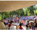 Bild: mma
In jeder Hinsicht gelungen war der Familiengottesdienst beim Hahnbacher Frohnbergfest am letzten Sonntagvormittag.