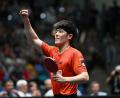Bild: Arne Dedert/dpa
Tischtennis-Profi Dang Qiu.