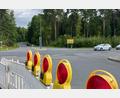 Bild: Gabi Schönberger
An der Kreuzung der B 470 mit der Pressather- und der Latscher Straße wird ab Montag, 25. August, gebaut. Eine Ampel regelt den Verkehr auf der B 470. Für die Buslinie nach Weiden-West und zum Brandweiher ändert sich die Taktung.