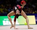Bild: Bruna Prado/AP/dpa
Virtuos mit dem Ball: Darja Varfolomeev.
