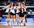 Bild: ---/Deutscher Volleyball-Verband /dpa
Das deutsche Team setzte sich am Ende glatt durch.