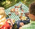 Bild: Georg Neumann/Steinwald-Allianz
Nicht nur Essen und Getränke werden geliefert, sondern auch Picknickdecke, Geschirr und Besteck.
