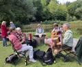 Bild: jua
Beim Harmonikatag platzierten sich die Musikanten an vielen Plätzen des Oberpfälzer Freilandmuseums.