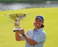 Bild: Mike Stewart/AP/dpa
Der britische Golfer Tommy Fleetwood hat die Tour Championship in Atlanta gewonnen.