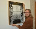 Bild: jr
Max Korndörfer zeigt in der neuen Galerie „Punktum“ im Bärnauer Knopfmuseum seine Bilderausstellung zum Thema Knopfindustrie. Rund 40 Fotografien gibt es zu sehen.